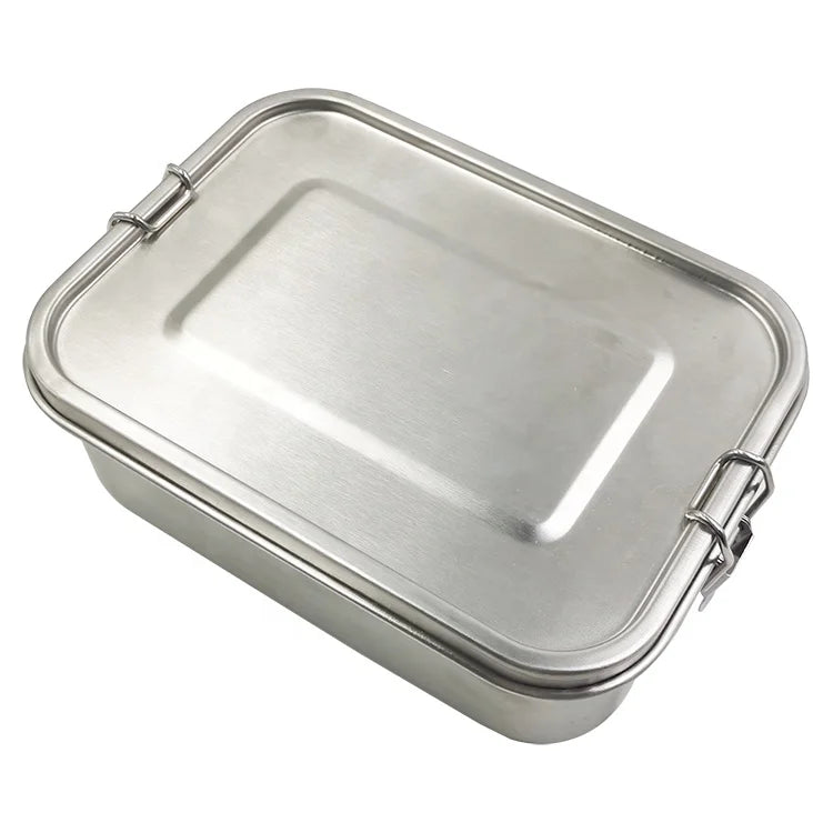 304 Stainless Steel Lunch Box for Kids With Compartment Sealing Cover