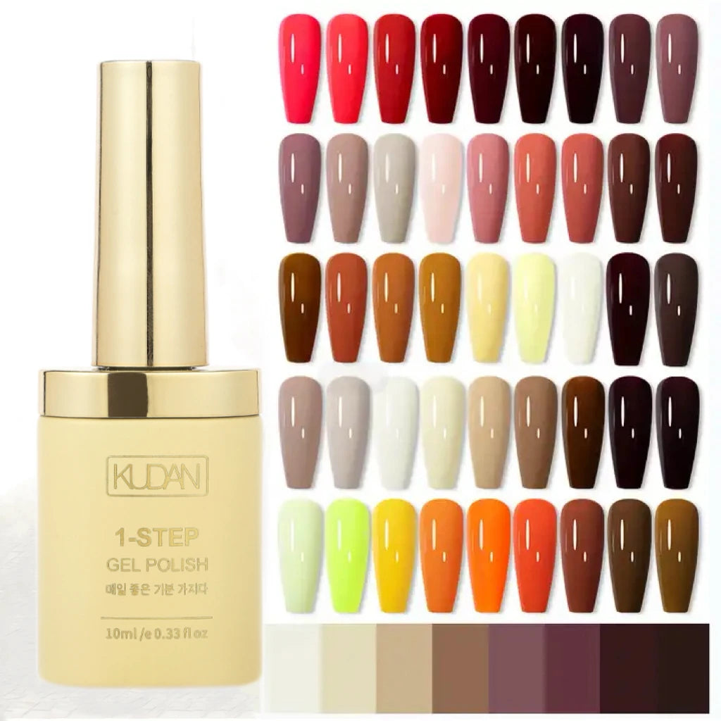 Nail Supplies Salon Beauty Art 60 Colors Set One Step 10ml Nail Gel Polish Create Your Own Brand Logo Uv Gel Polish for Nail