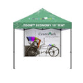 Ultimate Tribe Large 3x3 Poly Cotton Canvas Tent for Indoor Events Glamping & Outdoor Parties with Custom Logo Fabric Side Walls