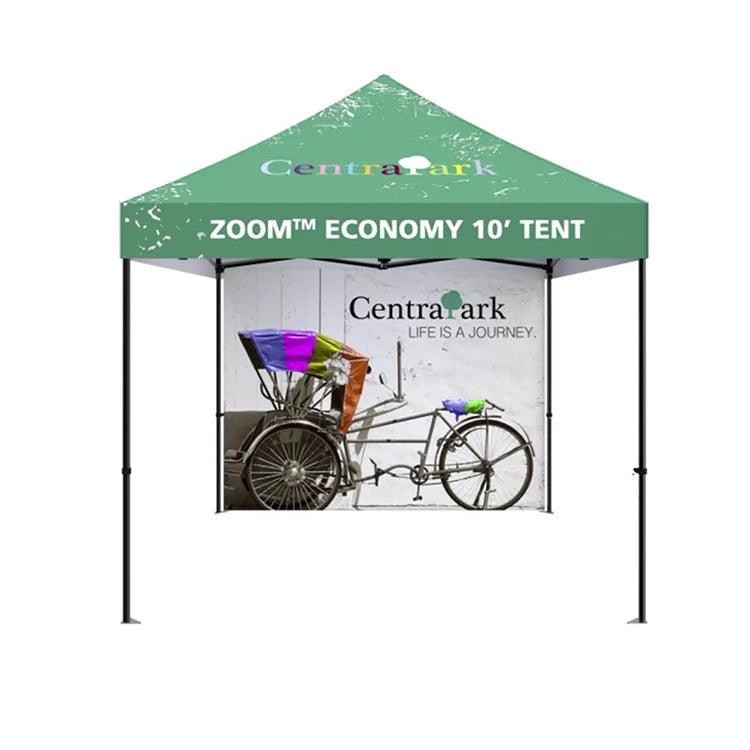 Ultimate Tribe Large 3x3 Poly Cotton Canvas Tent for Indoor Events Glamping & Outdoor Parties with Custom Logo Fabric Side Walls