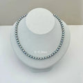Customized DIY Color Round Pearl Necklace Artificial Pearl Necklace
