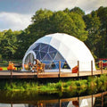 Luxury Aluminum Steel Frame Geodesic Igloo Dome Tent Hotel