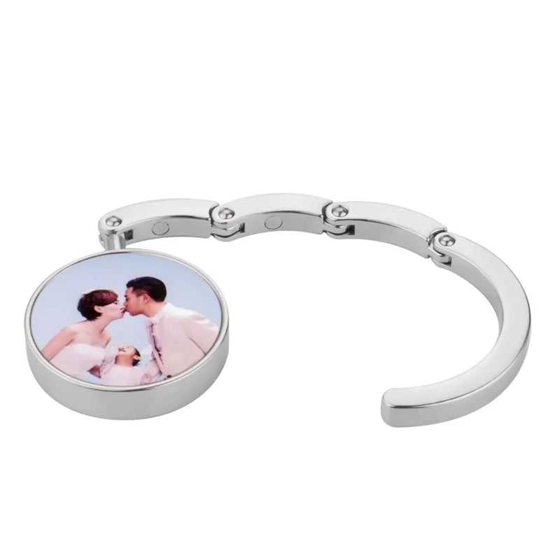 Wholesale Custom Bulk Sublimation Blank Metal Foldable Bag Hanger