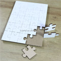 MDFSUB Custom Printing Eco-Friendly Educational HARDBOARD MDF JIGSAW PUZZLES A5 25 PIECES SUBLIMATION BLANKS