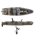 Single-Use Kayak for Lakes Rivers Oceans Offshore Waters-for Fishing and Rafting Canoe/Kayak