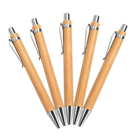 Eco Friendly Wood Bamboo Ball Pen With Custom Logo Printing Promotional Gift Bamboo Ballpoint Pen