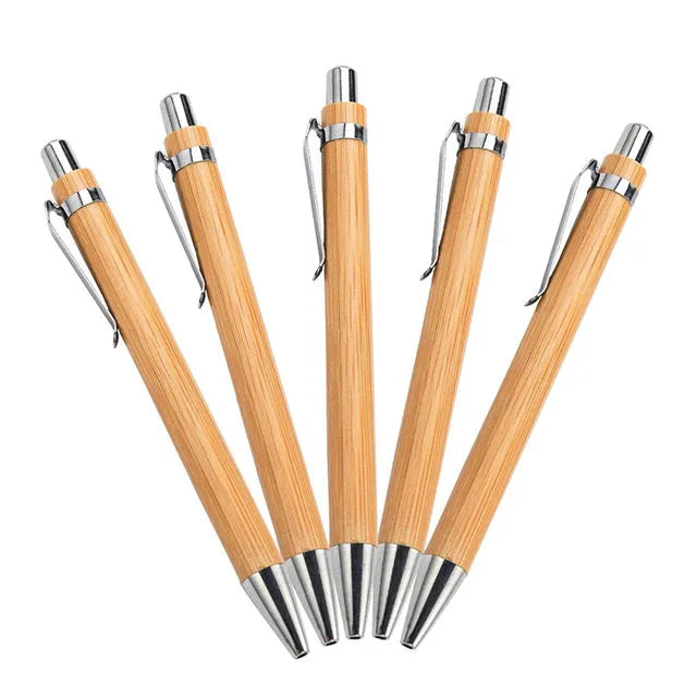 Eco Friendly Wood Bamboo Ball Pen With Custom Logo Printing Promotional Gift Bamboo Ballpoint Pen