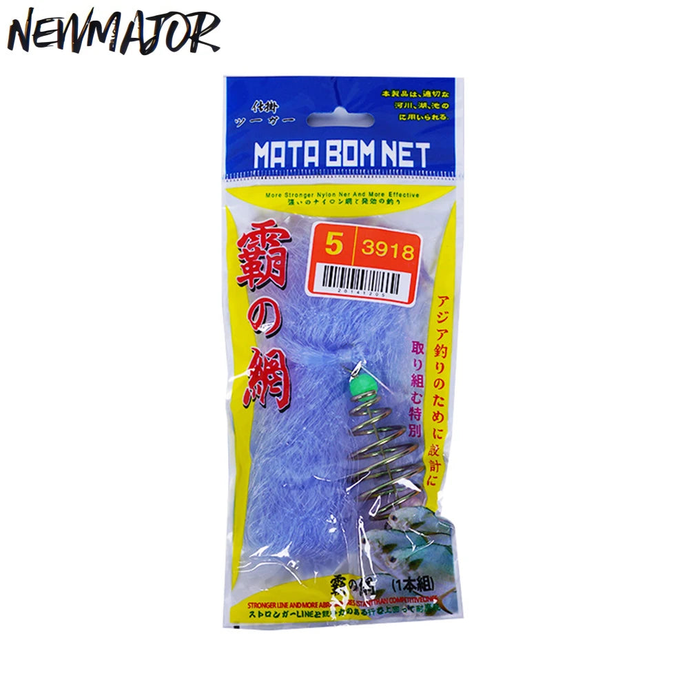 NEWMAJOR Copper NYLON Cast Net with Luminous Beads Single Knot Durable for Freshwater Fishing
