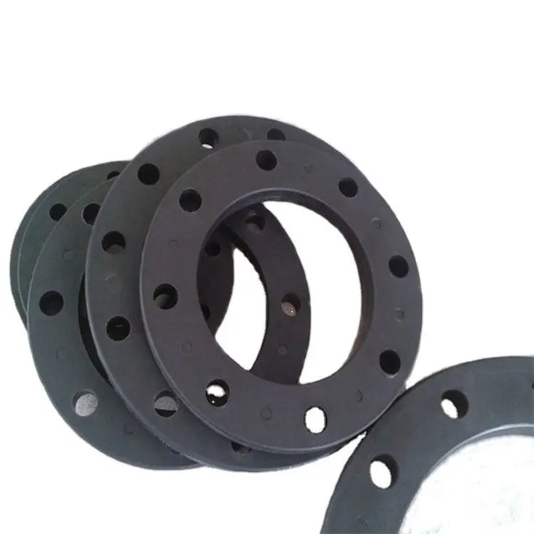 Plastic Pipe Fitting PP Coated Steel Flange/ HDPE Steel Backing Flange Plate