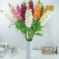 China Manufacturing Sale 9 Colors 80 cm Delphinium Artificial Wedding Flowers Silk Material Beautiful Violets for Weddings