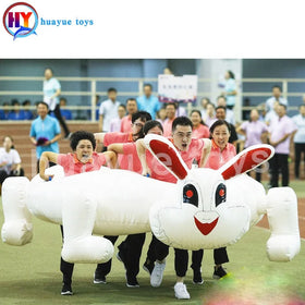 Outdoor Games Inflatable Team Games for Sports Equipment Interactive Play System to Increase Team Spirit for Kids and Adults