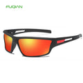 Wholesale Custom Logo Men Sports Sunglasses Square TAC Polarized Dust Driving Protection with PC Frame Plastic Material