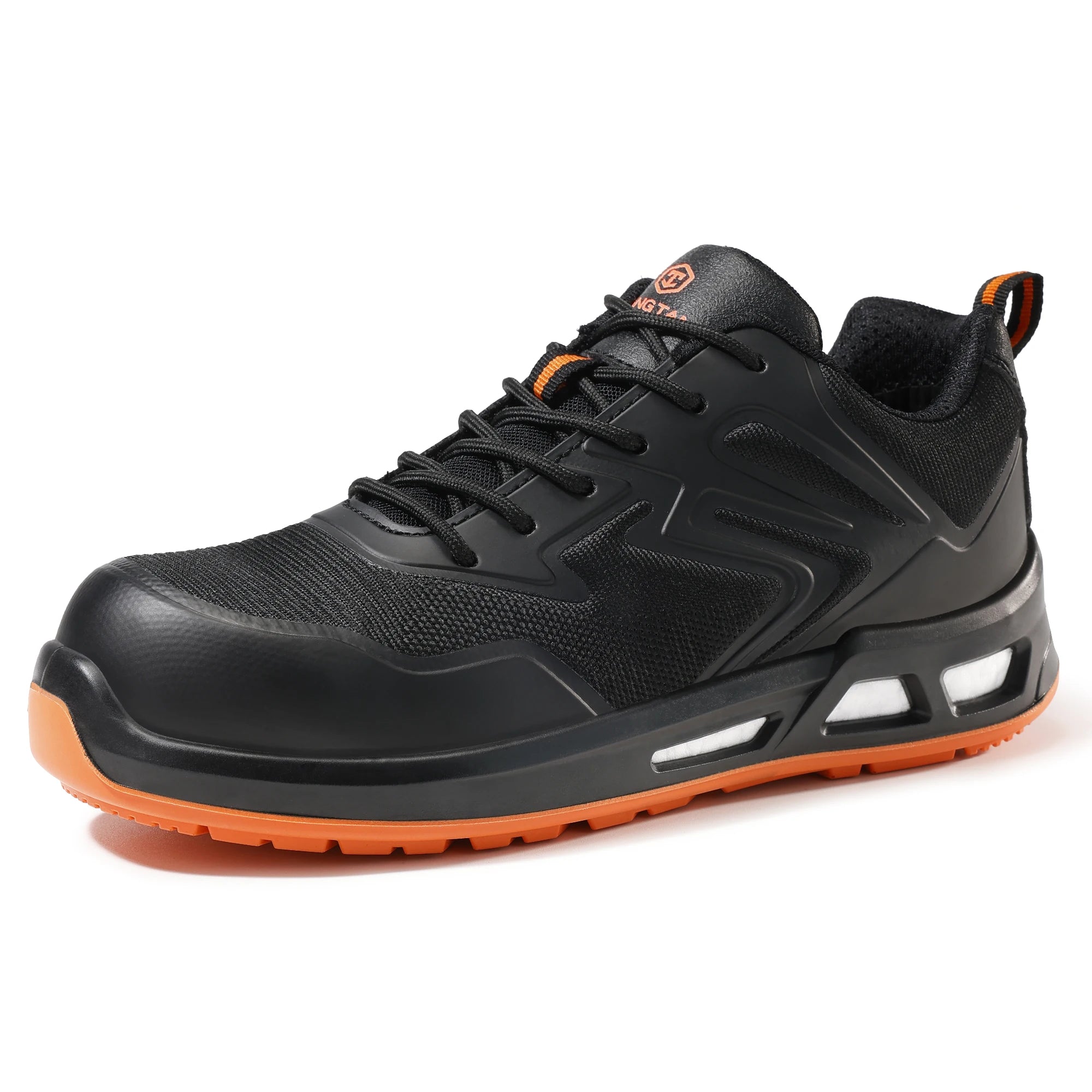 GUYISA OEM Anti-static ESD Unisex Safety Work Industrial Lightweight Safety Shoes with Steel Toe  for Four Season