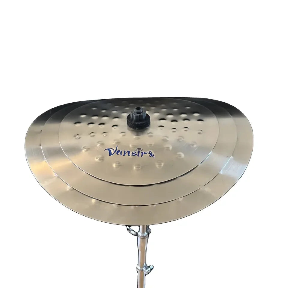 Vansir New Model Silver Alloy Clap Stack Cymbals 7"-15" for Drum Kit MegaBDM