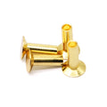 China Manufacturer's Custom Fast Delivery Copper and Brass Countersunk Head Semi-Tubular Rivets Computer Fasteners