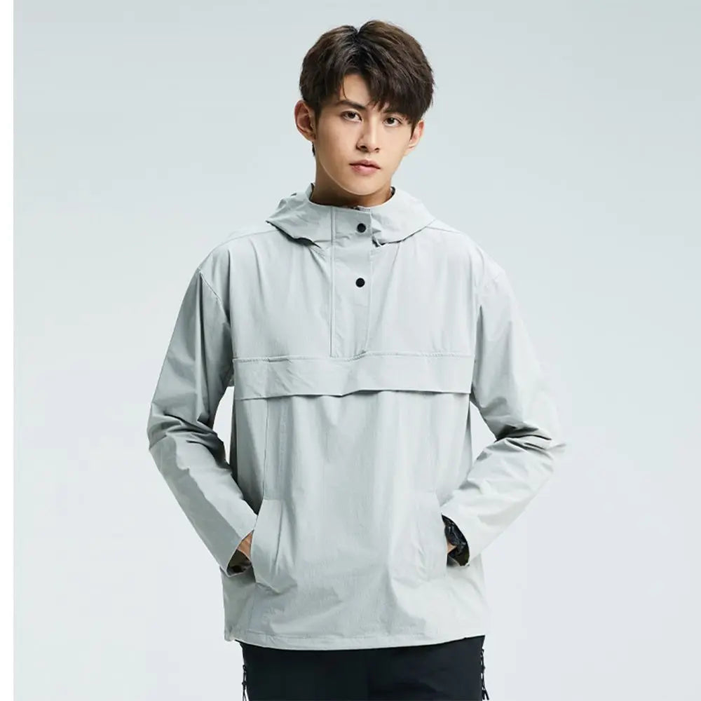 Sportive Exercise Mens Activewear Thick Long Sleeve T Shirt Men Stand Collar Long Sleeve Athletic Hoodie