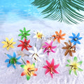 Multiple Color Plumeria Hair Pick Flower Foam Plumeria Hair Piece Fiji Japan Hair Accessories Flower