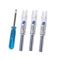 Archery Lighted Nocks Automatical LED Activated Arrow Nocks Tail ID6.2mm Archery Hunting Arrow Accessory Bow Accessory