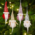 Factory Price Forest Old Man Christmas Mini Gnome Doll Xmas Tree Pendant Ornaments Decoration for Home 2022 New Year Gifts