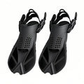 Aloma Customizable Logo Adult Lightweight Swim Training Fins Professional TPR Heel Snorkeling Diving Silicone Rubber Material