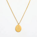 Joolim Jewelry 18K Gold Plated Rose Flower Pendant Necklace Stainless Steel PVD Plated Jewelry Trendy Jewelry Women Gift