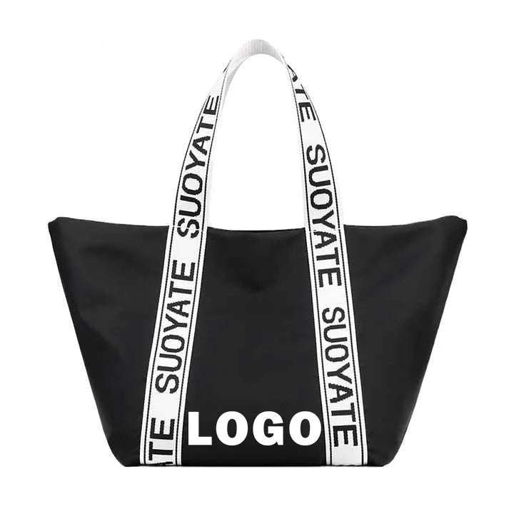 Classic Forever Women Tote Bag Fashion Nylon Shoulder Bag Large Capacity Shopping Bag Ladies Handbag