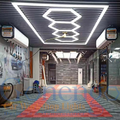 New Sell Super Bright Hexagon Led Light Easy Installation Led Lights Detailing for Garage Auto Shop