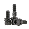 SEMS Combination Cup Screws M3 M4 M5 M6 M8 M10 M12 Grade 12.9 Alloy Steel Washers Bolt Oxide Hex Hexagon Socket Cap Head Screw