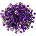 Purple Velvet Glass Flatback Rhinestones Bluk Beads Wholesale Strass Crystal