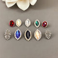 Horse Flower Shape Bead Flat Back Glue-On Sewing Technique Shoes Bags Loose Rhinestone Acrylic Customized Color & Size
