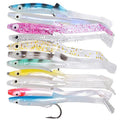 6pcs/bag 80mm 2.3g 12 Colors PVC Mini Artificial Soft Bait Lure for River & Lake Fishing