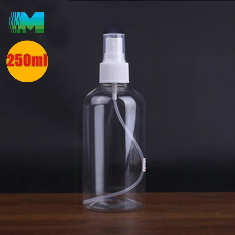 Best-Selling Spray Bottle 250ml Botella De Plastico Plastic Bottle Fine Mist Bouteille En Plastique Empty Spray Plastic Bottle