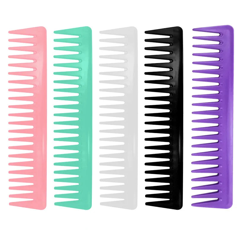 Wave Brush Hard Custom Logo Barber Shop Equipment Brush Manufacturer Professional Pocket Wide Tooth Comb