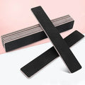Wholesale Black Emery Board Nail File Rectangle 100/180 Nail Files Manufacturer