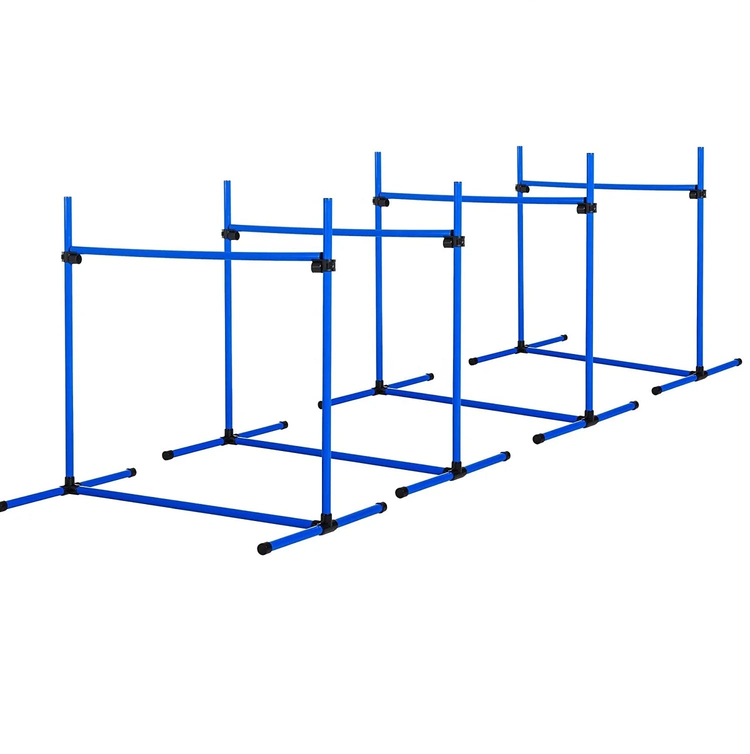 Wholesale Custom 4 Piece Dog Agility Starter Kit With Adjustable Height Jump Bars Included Carry Bag