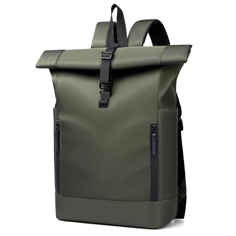 Wholesale Rolltop Laptop Backpack Waterproof Nylon Fashion Travel Mochilas Casual Sport College School Bags for Boy Girl
