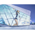 High Brightness Transparent LED Display Film Screen on Glass Flexible and Transparent LED Screen
