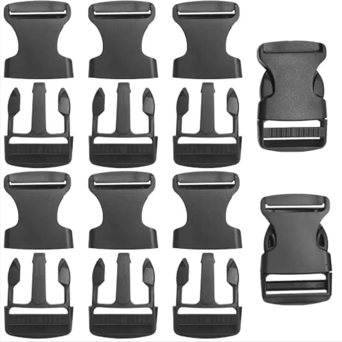 25mm Strong Luxury Square Plastic Side Release Buckles for Stroller Accessories-WIKO Brand Hot Selling MegaBDM