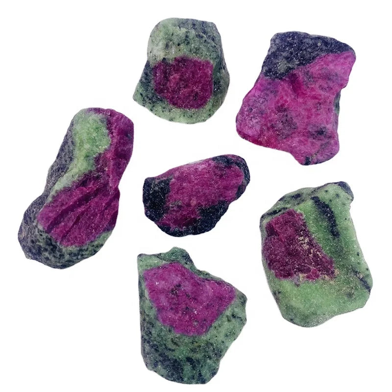 Hot Sale Natural Collection Crystal Rough Epidote Stone Raw Ruby Zoisite for Gift Decoration