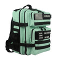 Factory Wholesale Oxford 900D 45L Waterproof Molle Fashion Polyester Hiking Camping Sports Mint Green Tactical Backpack
