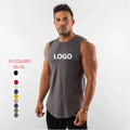 XS-XL 10 Colors Good Quality Fitness Wear Men Slimming Fit Fitness Gym Tank Top Men Quick Dry Men's Tank Tops
