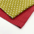 Woven 140gsm Polka Dot Pattern Check Jacquard Texture Double Gauze Solid Two-tone Yarn Dyed Cotton Dobby Fabric