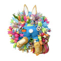 Dropship Nefe Easter 2023 Bunny Butt Thief Wreath Cute Cartoon Shape PVC+Cloth Room Decoration Model 004