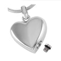 Cremation Urn Necklace for Ashes Stainless Steel Vintage Memorial Pendant Hold Heart Cremated Keepsake Jewelry Gift