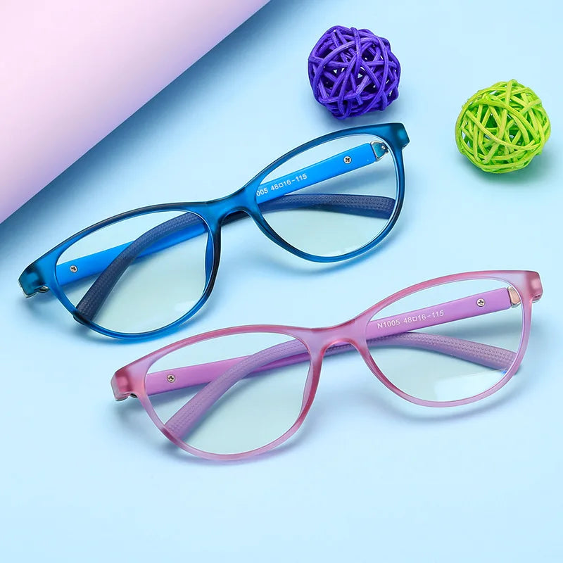 TR90 Retro Fashion Kid Glasses 360 Degree Rotation Ultra Light Optical Glasses Kids Reading Glasses/