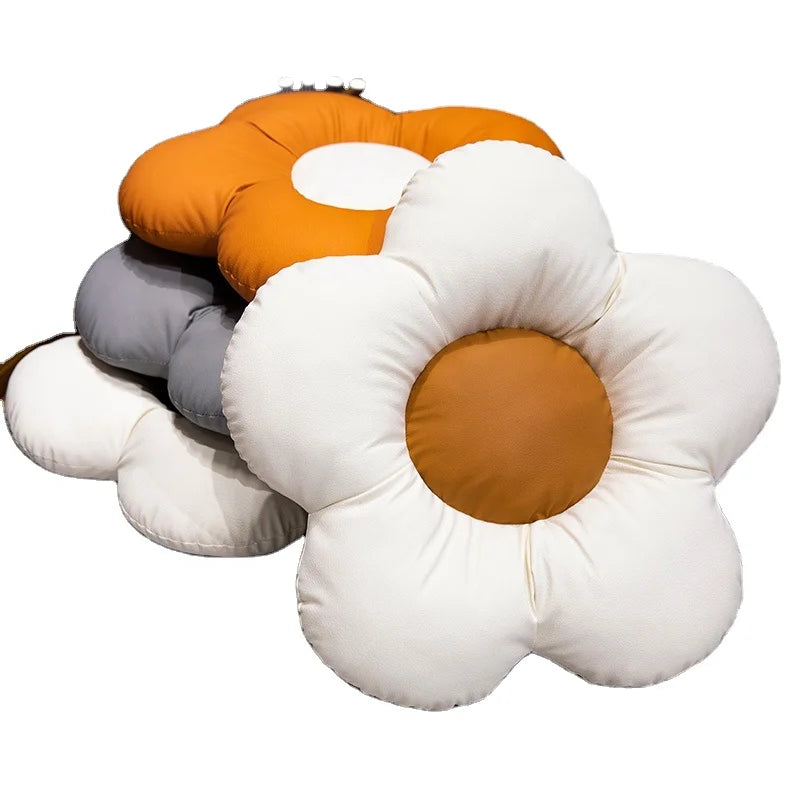 Super Soft Plushie Pillow in Flower Shape Adorable Stuffed Flower Cushion Pillow Toy Cozy Plush Flower Pillow Decor for Safa