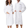 Luxury Custom Logo 100% Cotton Bath Robe SPA Salon Super Soft Robe Unisex