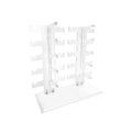 Modern PMMA Sunglasses Rack Glasses Holder Two Row 10 Pairs Eyeglasses Eco-Friendly Display Stand