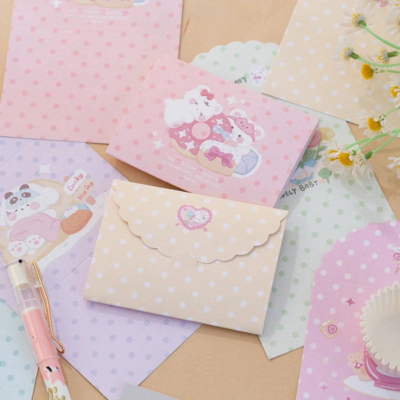 Printing Funny Handmade Birthday Cards Thank You Card with Envelops