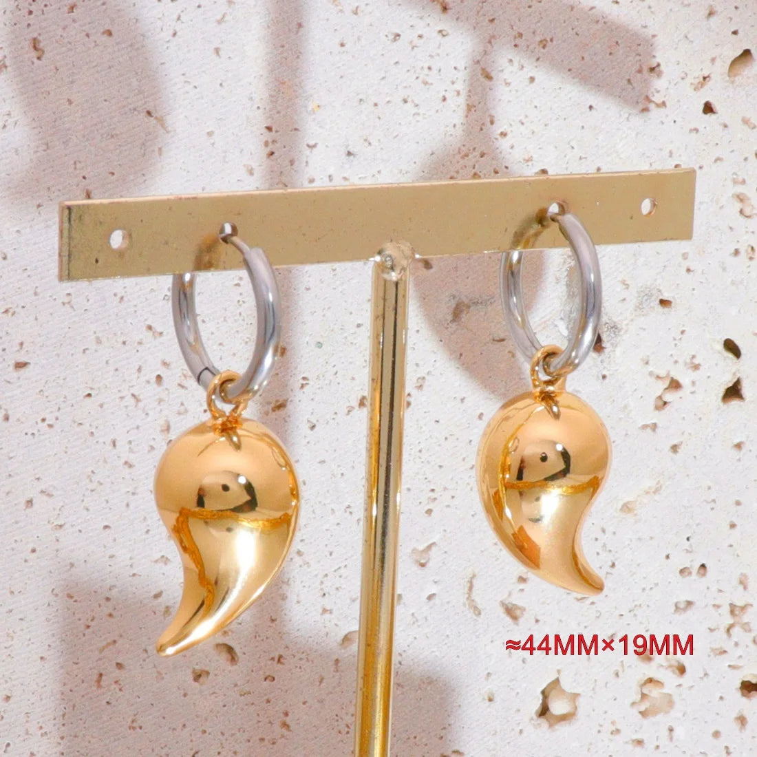 Fashion 14k Gold Plated Western Earrings Hypoallergenic Statement Drop Dangle Jewelry for Women Girls Gifts